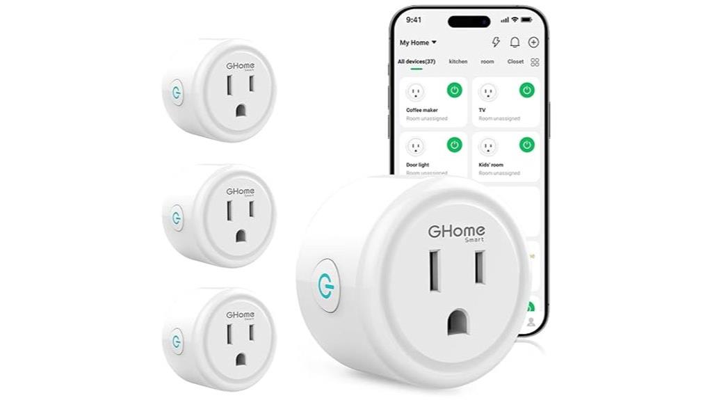 four pack smart plugs
