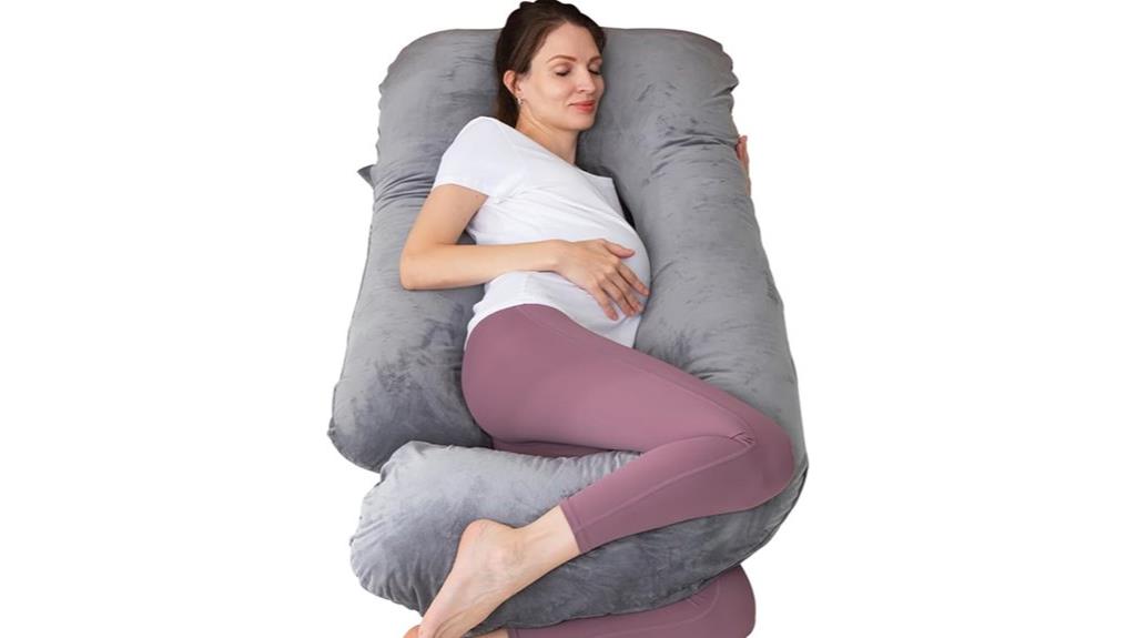 full body u shaped pillow