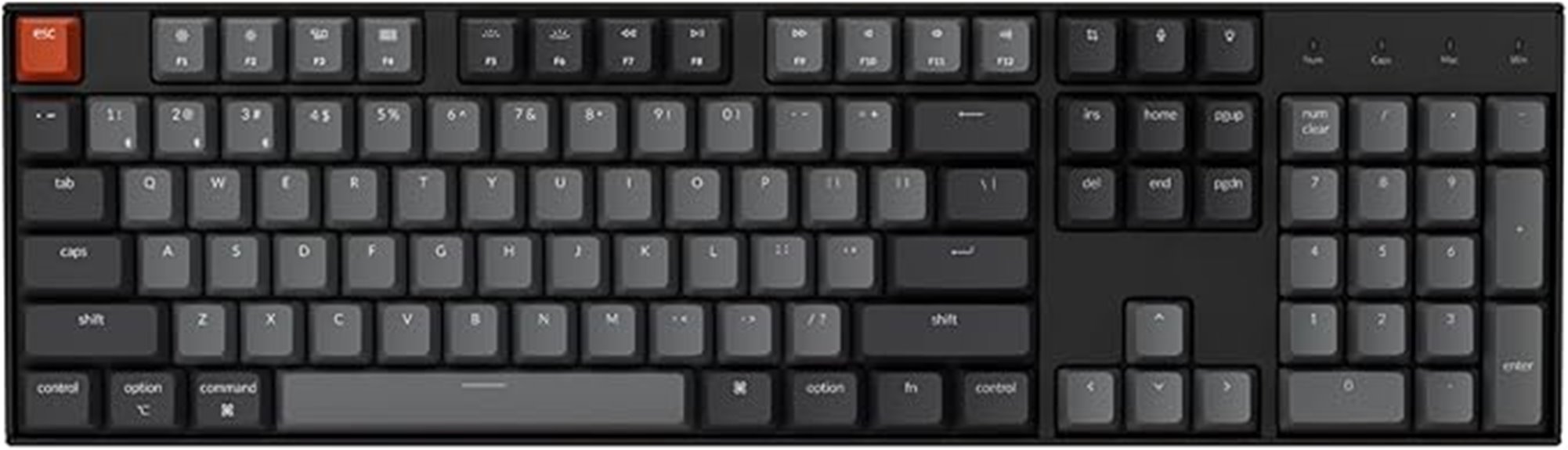 full size wireless gaming keyboard