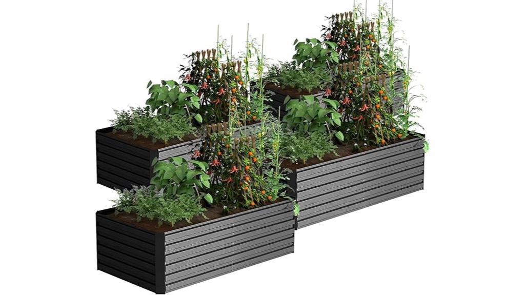 galvanized raised garden beds