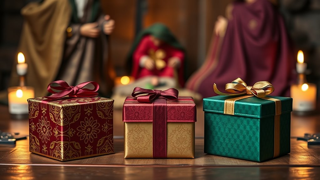 gifts symbolize divine mystery