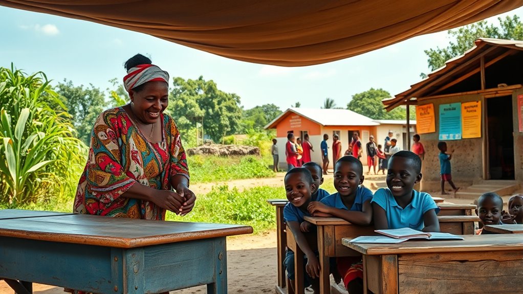 healthcare and education support