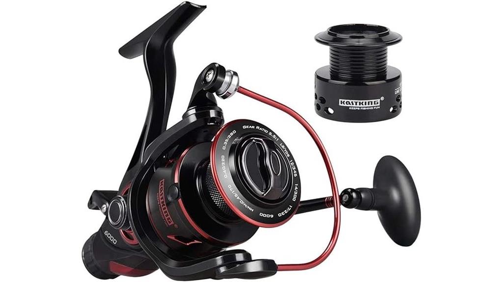 heavy duty baitfeeder spinning reel