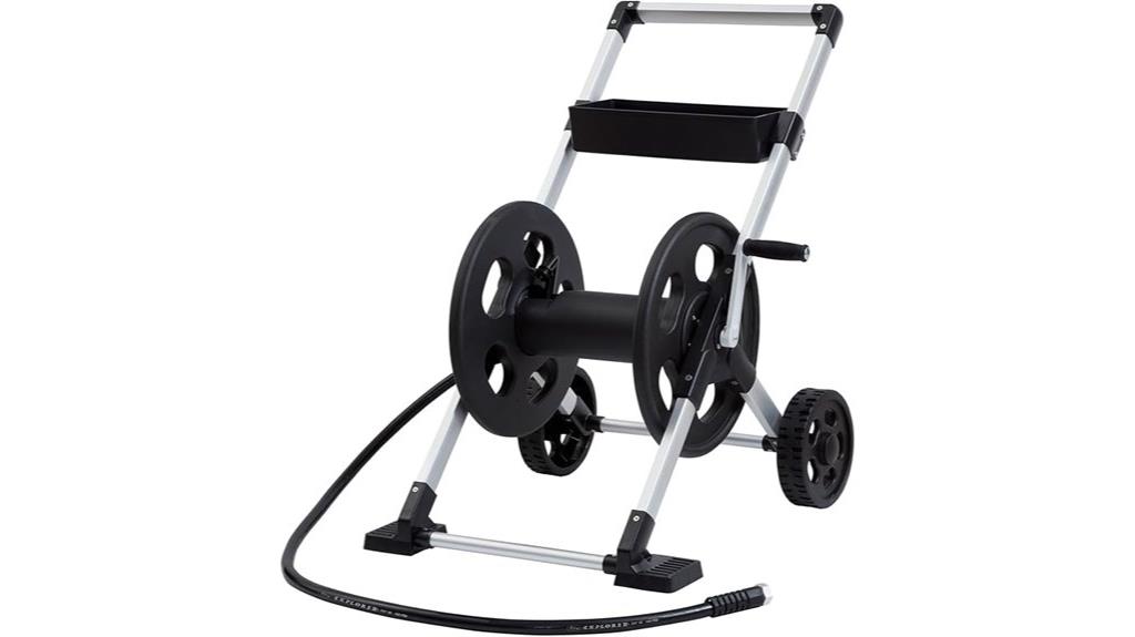 heavy duty hose reel cart