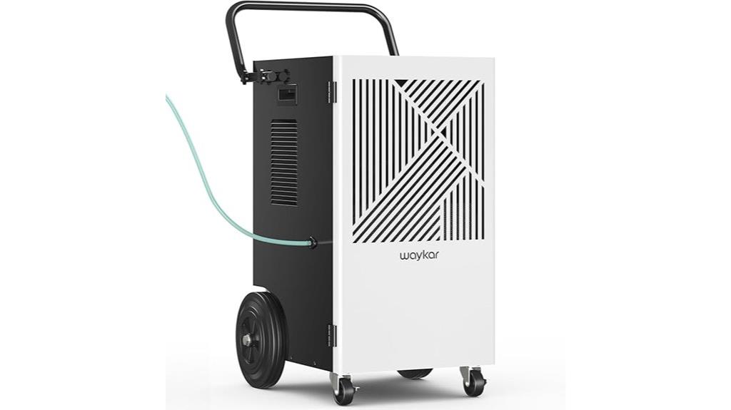 high capacity dehumidifier with pump