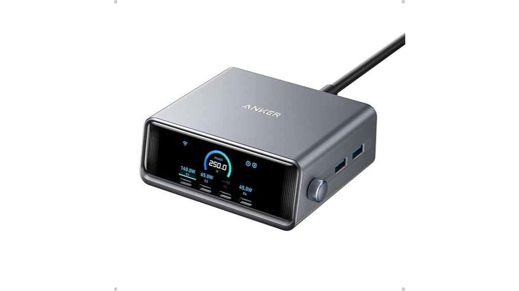 high power gan charging hub