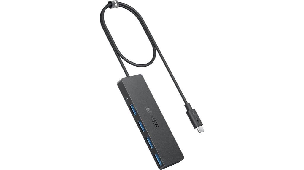 high speed 4 port hub