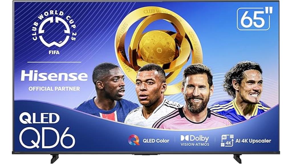 hisense 65 inch qled tv