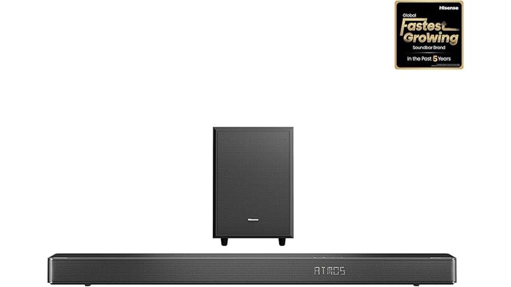 hisense sound bar system