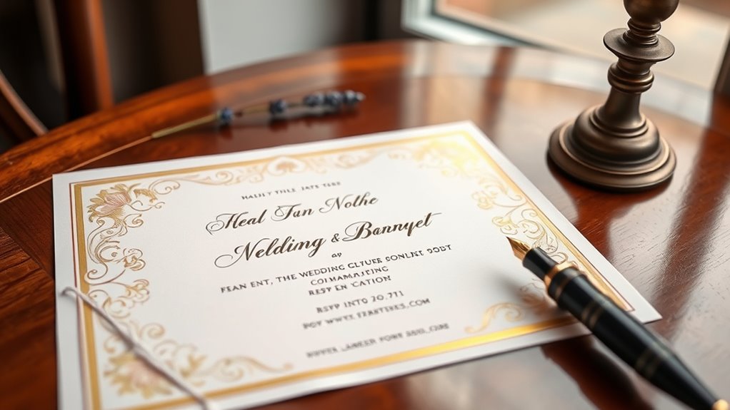 include key wedding details