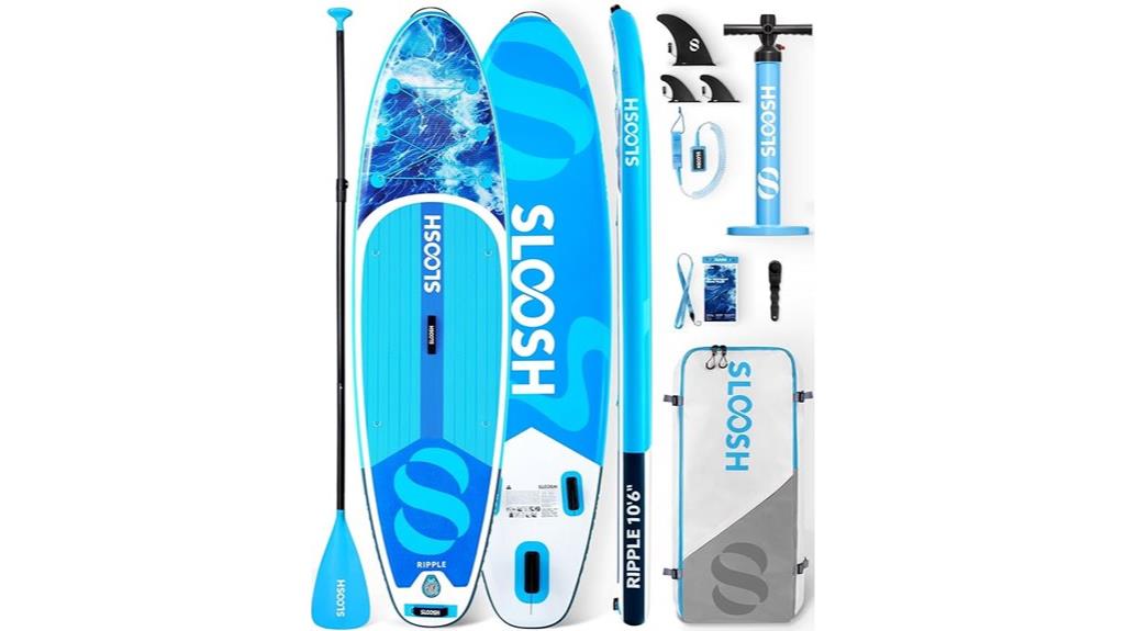 inflatable paddle board set