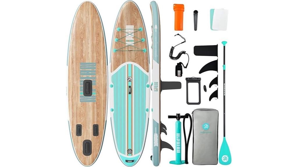 inflatable paddle board set