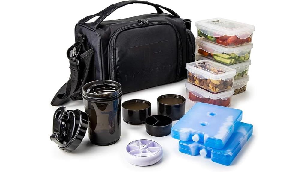 insulated meal prep box