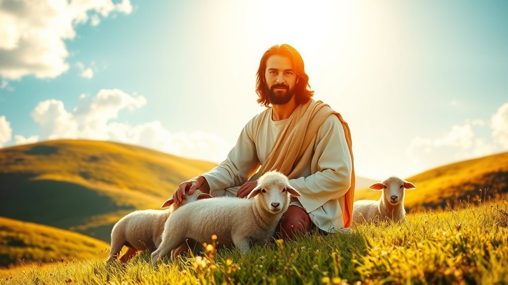 jesus cares guides sacrifices