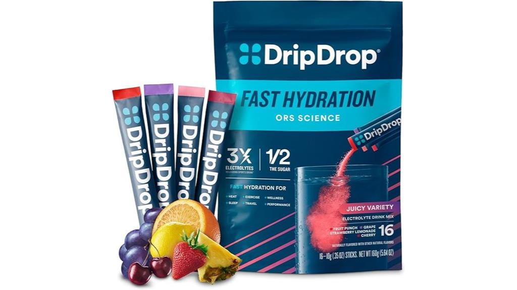juicy hydration packet variety