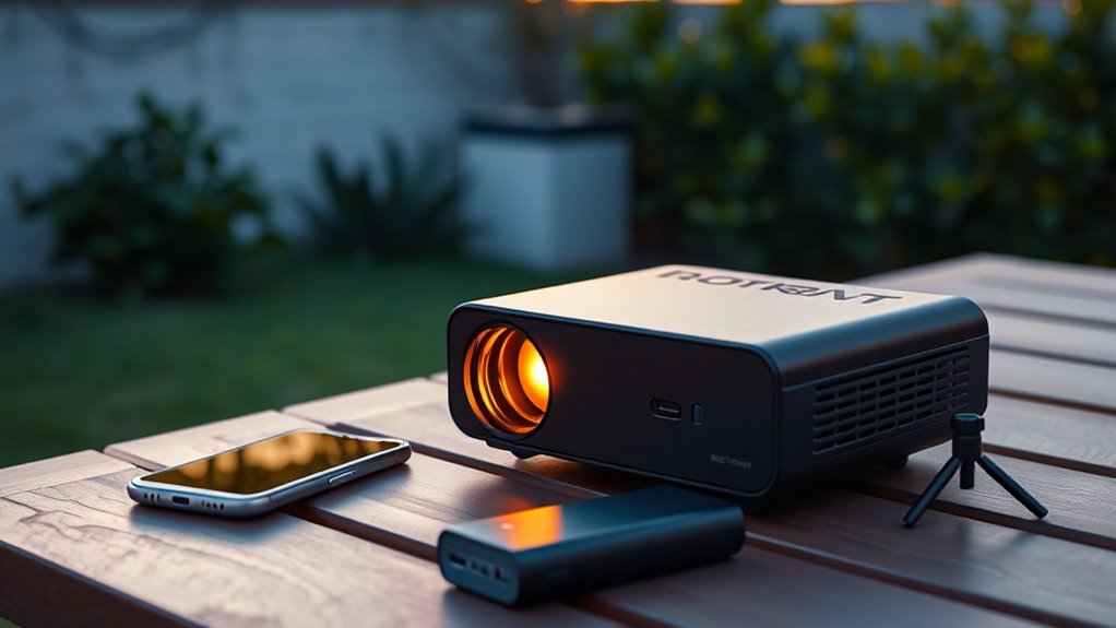 key factors for portable projectors