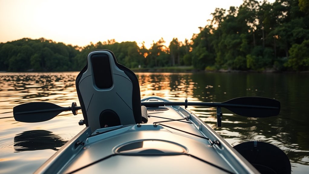 key fishing kayak features