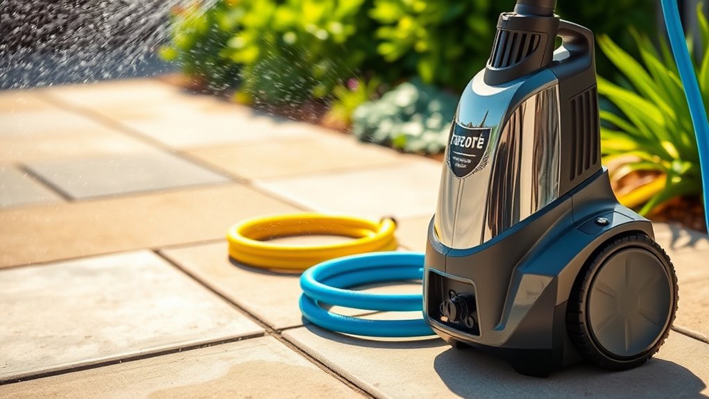 key pressure washer features