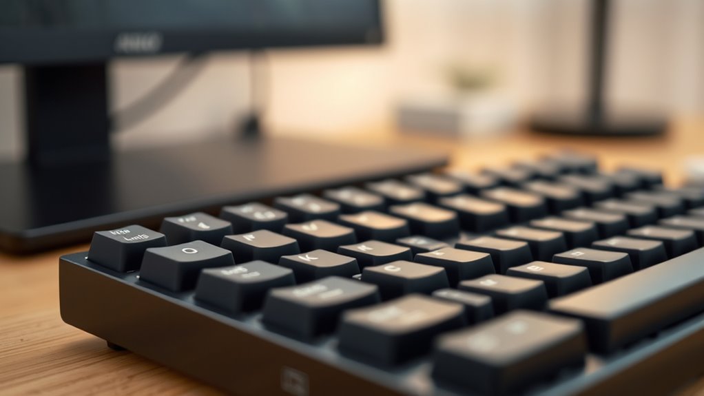 key switches noise levels