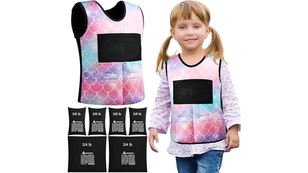 kids adjustable weighted vest