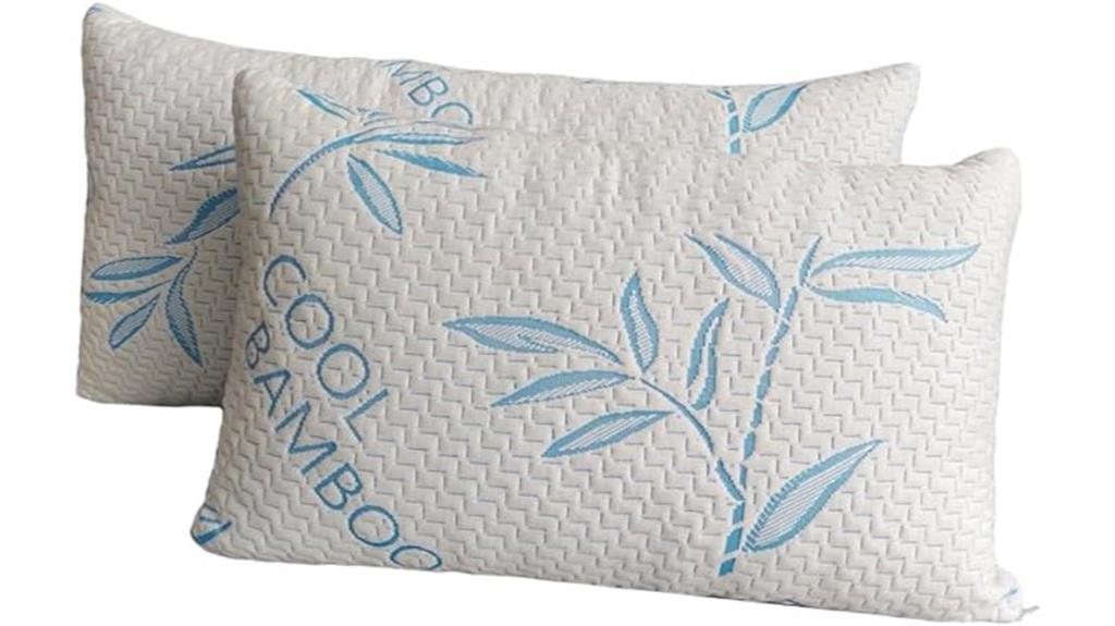 king size bamboo pillows