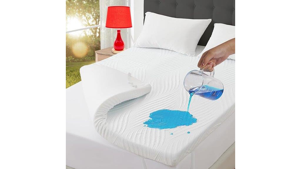 king size gel foam