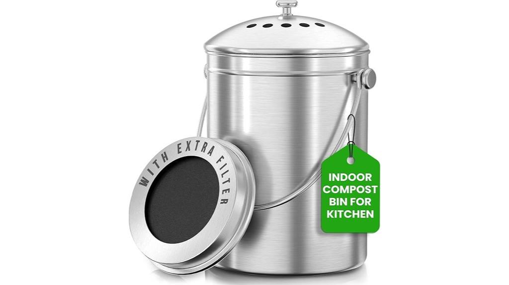 kitchen compost bin for countertop