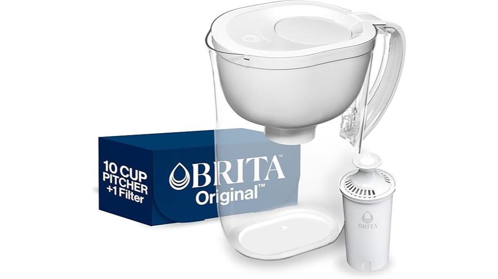 large 10 cup water filter