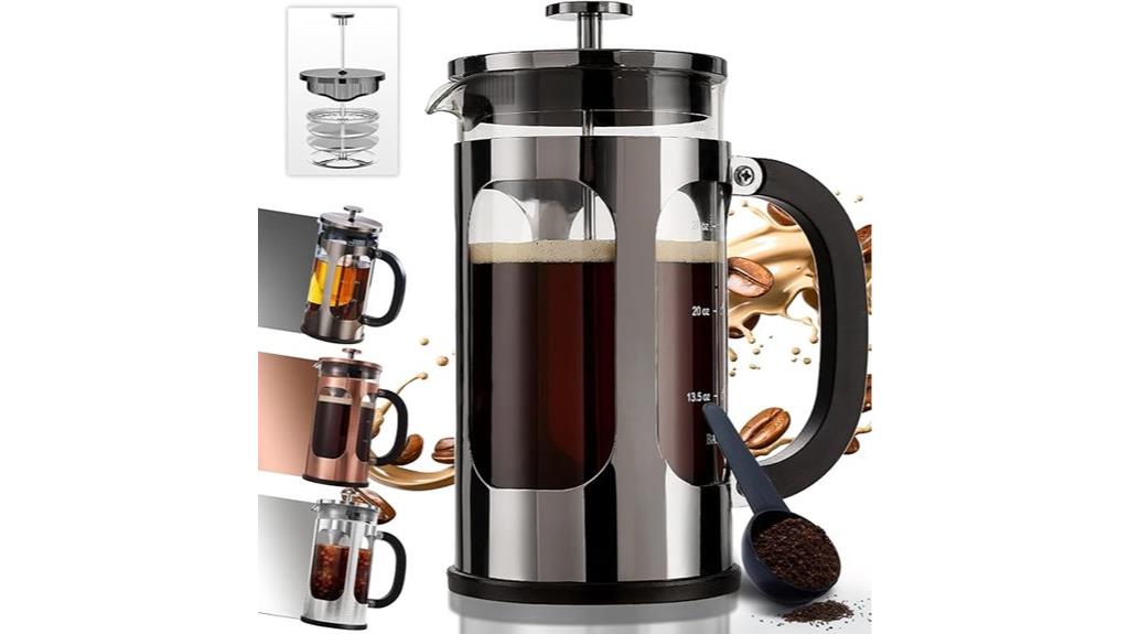 large 34oz french press