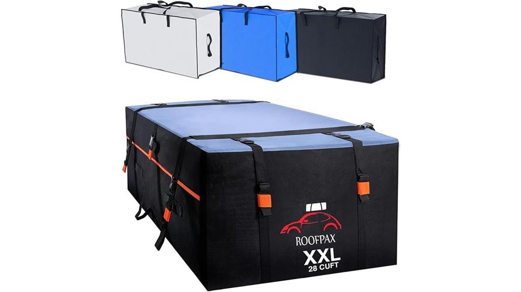 large capacity rooftop cargo