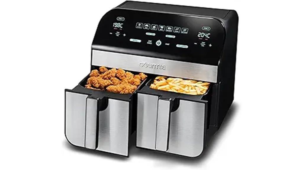 large digital dual basket