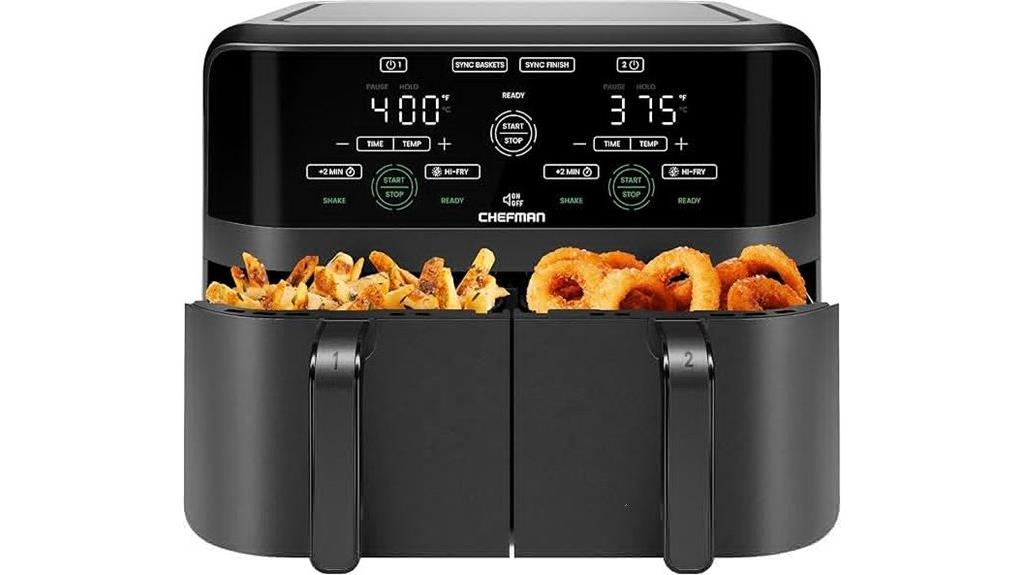 large digital dual basket