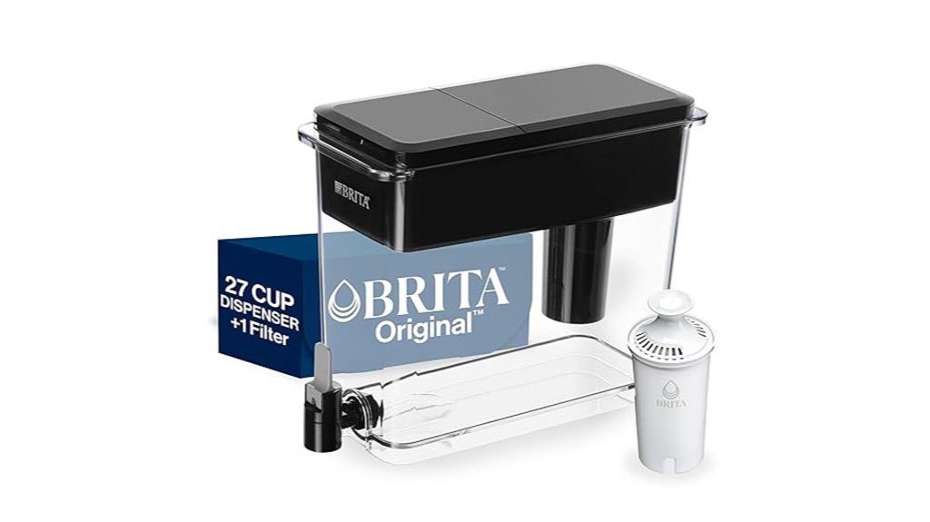 large filtered water dispenser