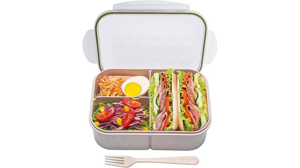 large leak proof bento box