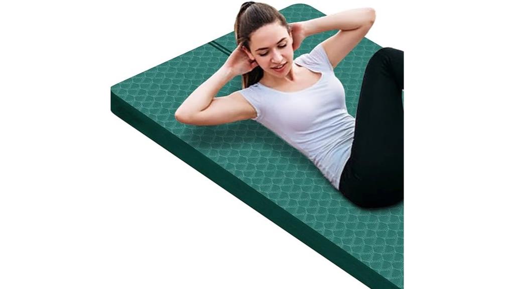 large yoga and fitness mat