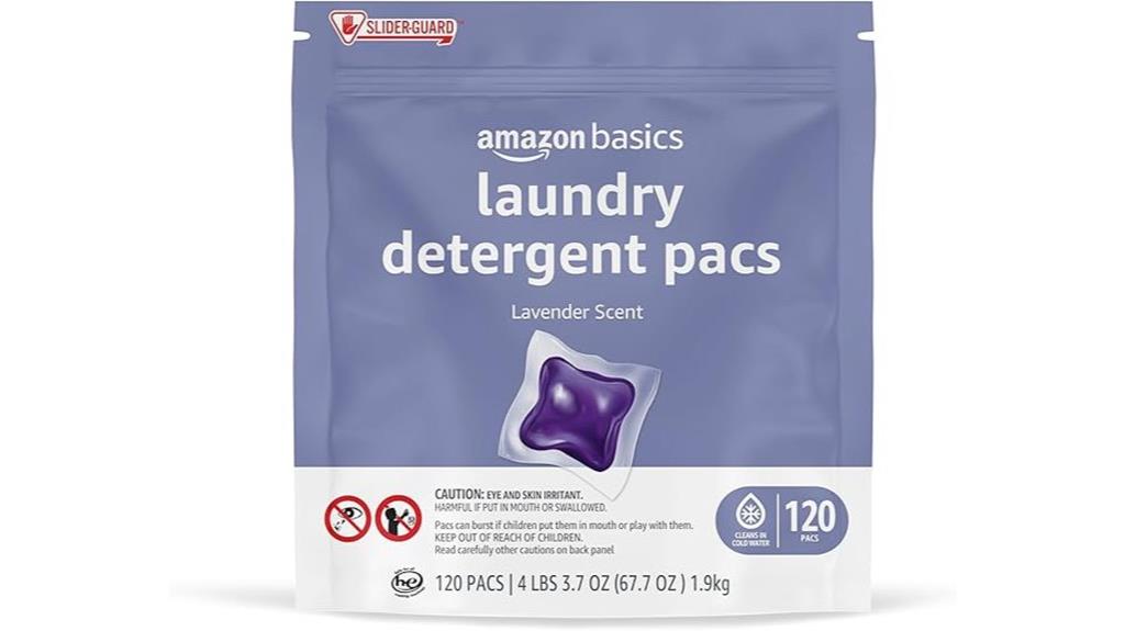 lavender scent laundry pacs