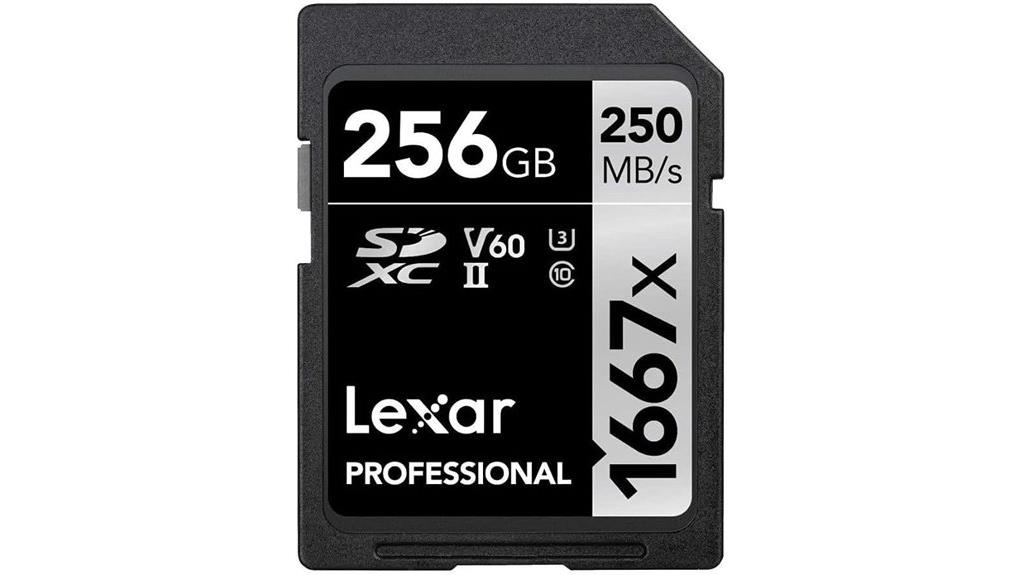 lexar 256gb sd card