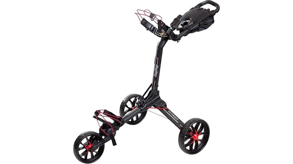 lightweight golf push cart
