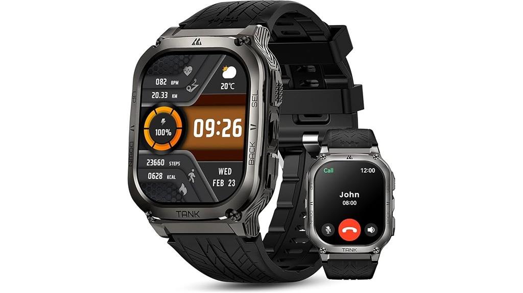 long battery waterproof smartwatch