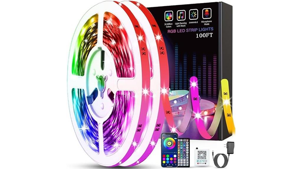 long led strip with remote