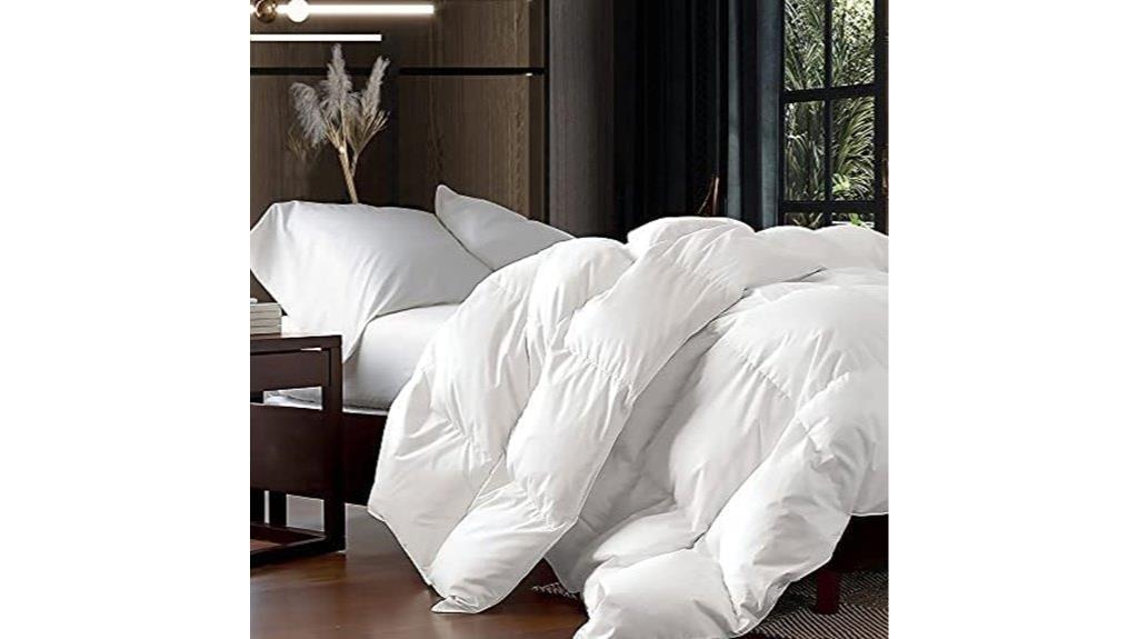 luxury queen down comforter