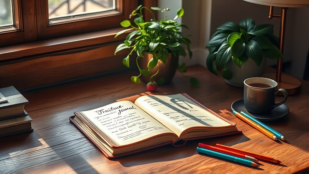 maintain daily gratitude journaling