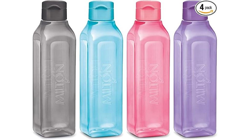 milton square juice bottles