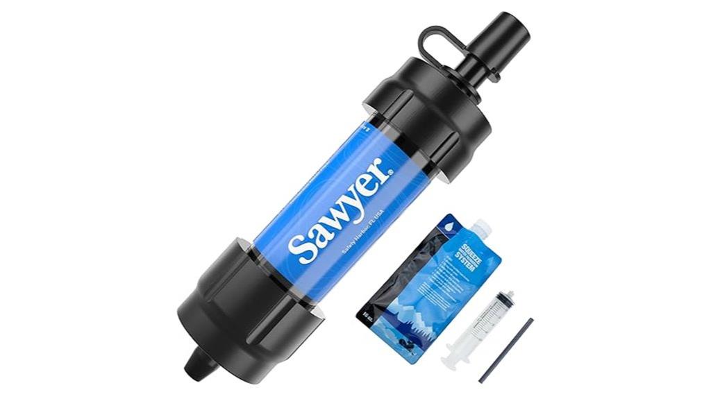 mini blue water filter