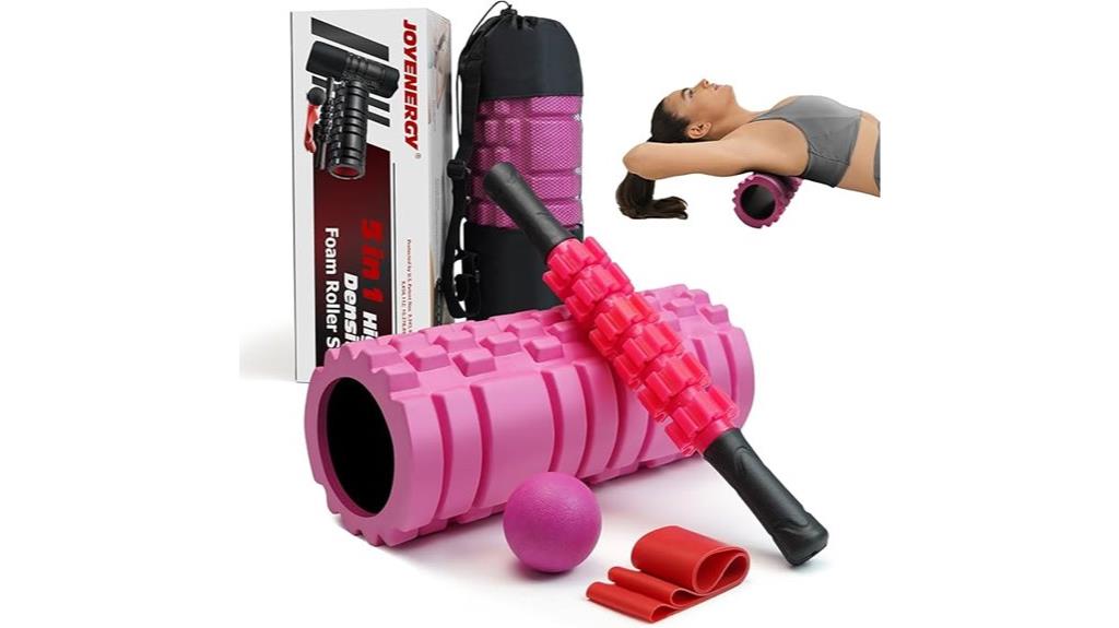 multi use foam roller set