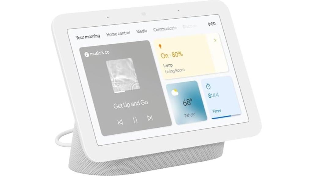 nest hub 7 chalk