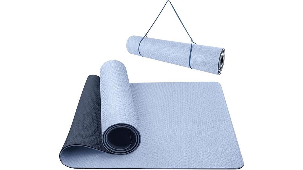 non slip pilates exercise mat