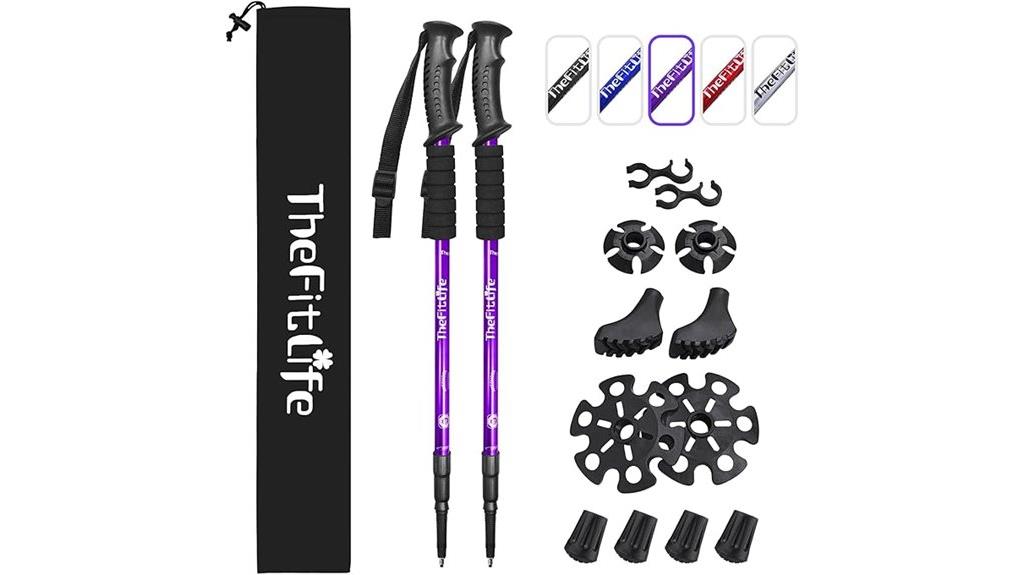 nordic trekking walking poles