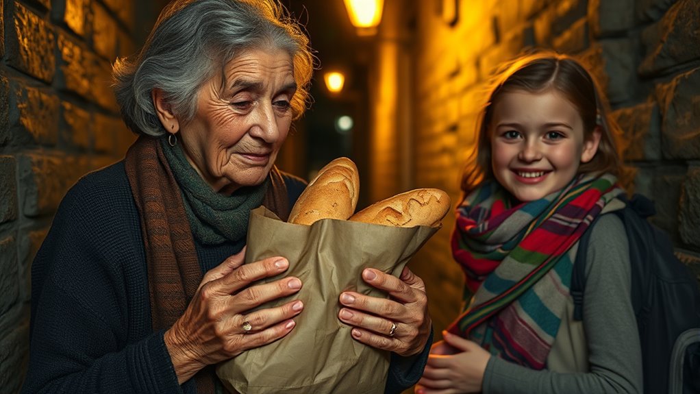 noticing unexpected kindness acts
