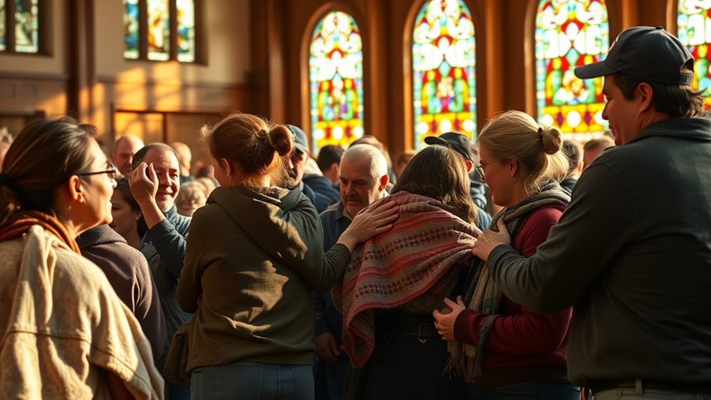 offer comfort listen pray